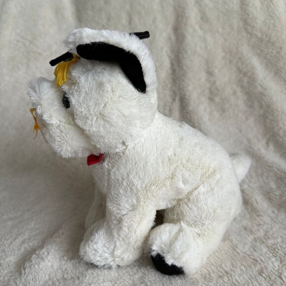 Aurora Jacques French Bulldog Graduation Dog Plush 9” Stuffed Animal Toy Diploma - Picture 2 of 6